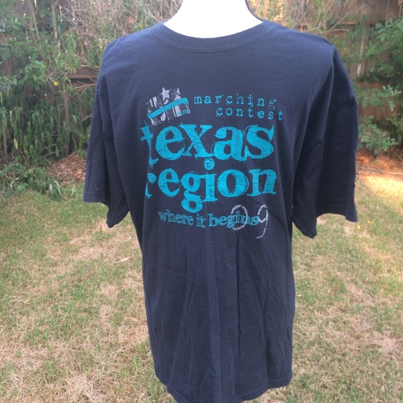 Texas Region Marching Constest Sz XL Men T-Shirt - Picture 1 of 4